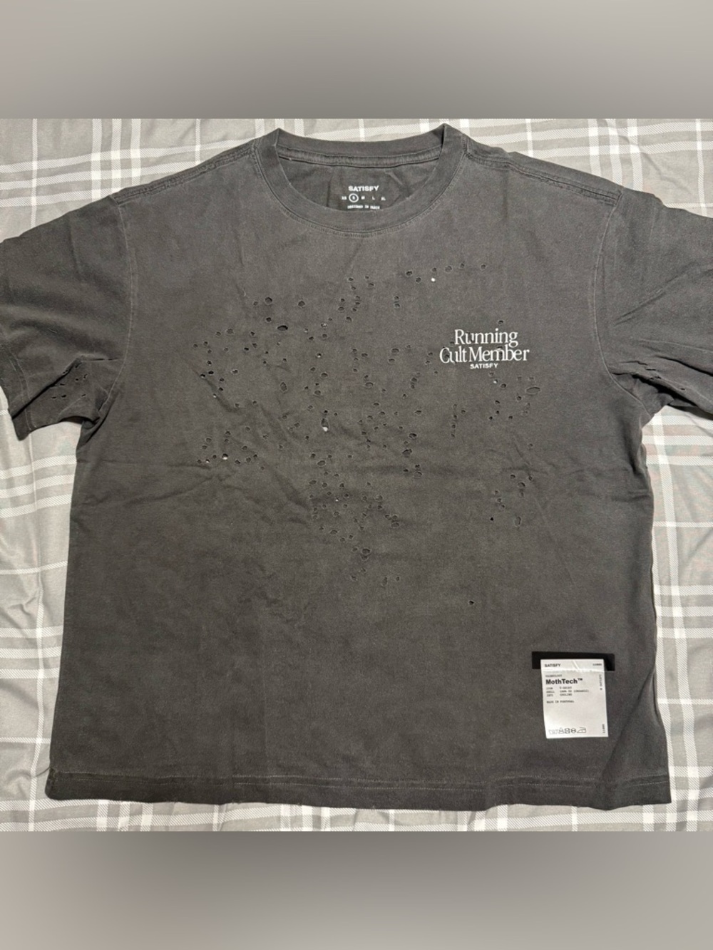 Satisfy Running Cult Member MothTech Shirt